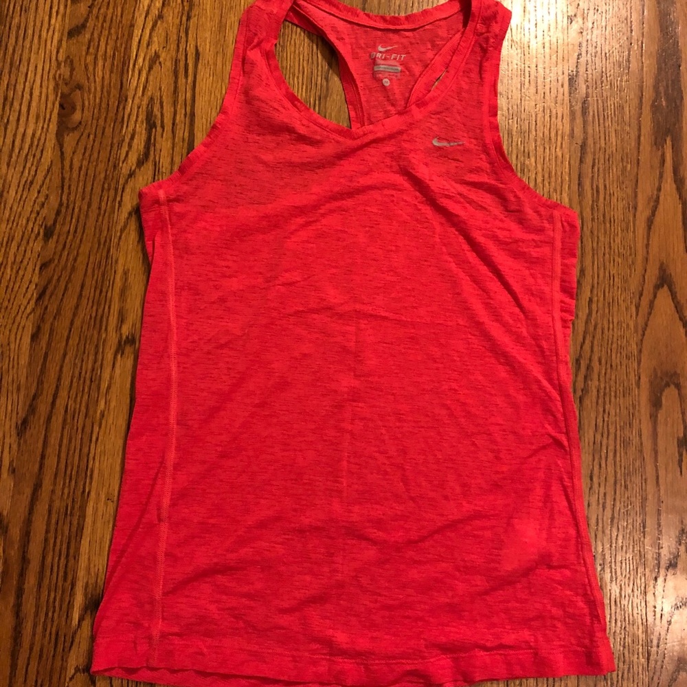 Nike dri fit racer back tank, sz M